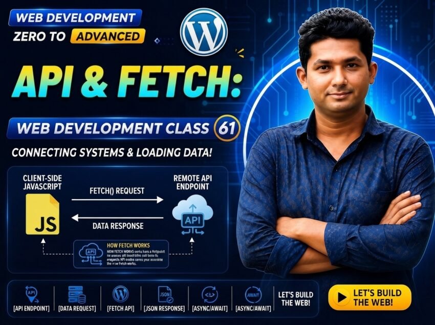 API & Fetch — Web Development Class 61