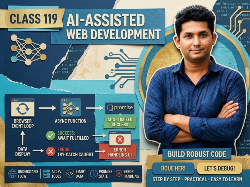 Class 119 — AI-Assisted Web Development & Professional Workflow