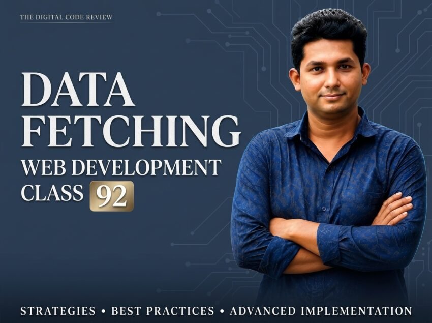 Data Fetching — Web Development Class 92