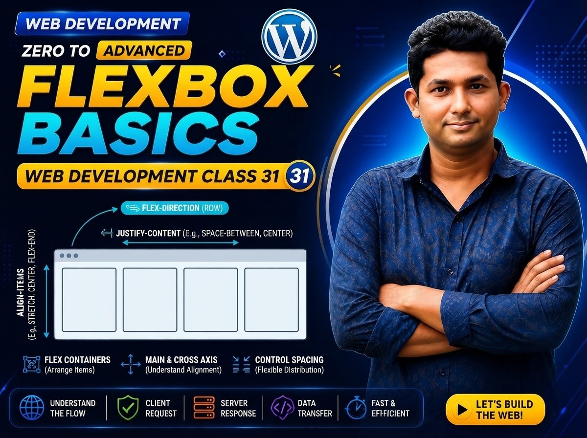 Flexbox Basics — Web Development Class 31