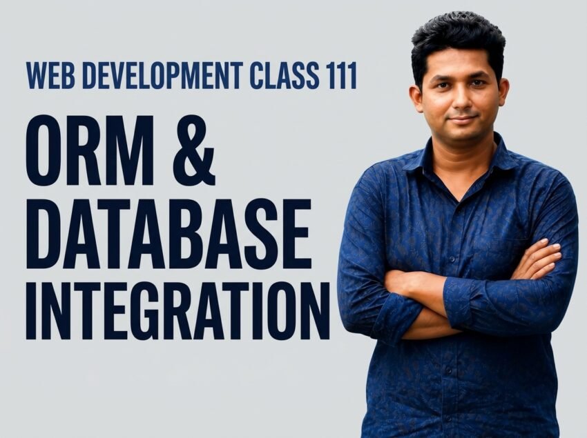 ORM & Database Integration — Web Development Class 111