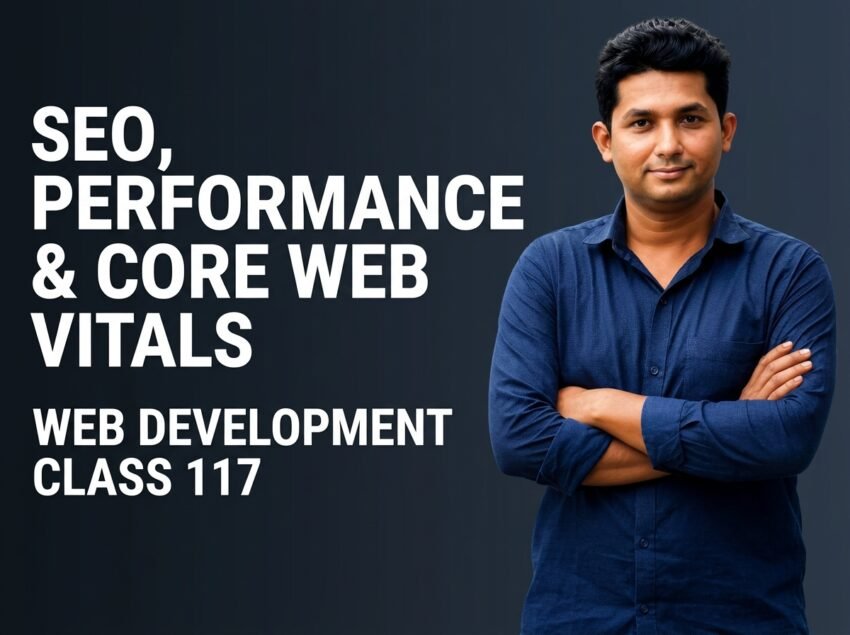 SEO, Performance & Core Web Vitals — Web Development Class 117