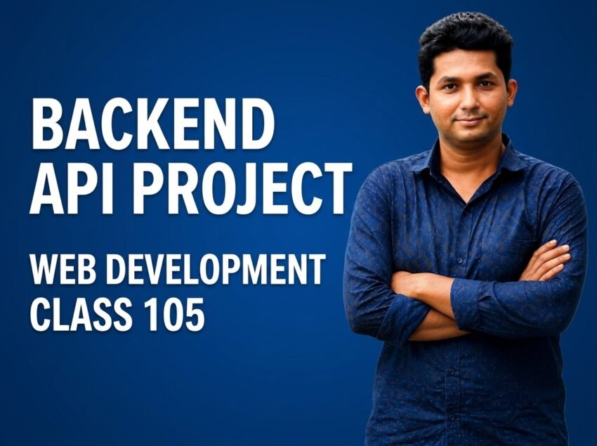 Backend API Project — Web Development Class 105